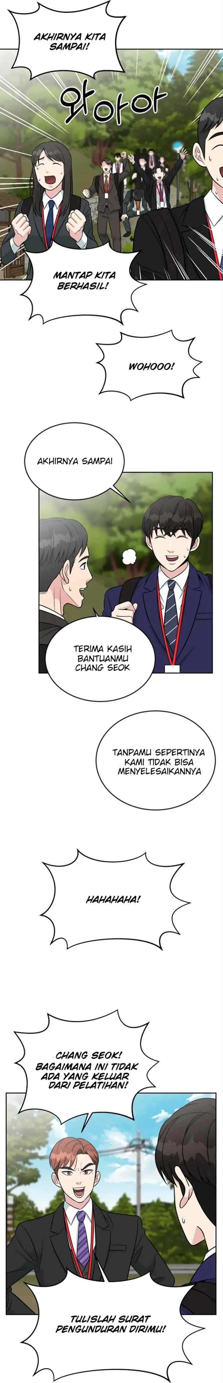 Reincarnated as a New Employee chapter 7 halaman 17