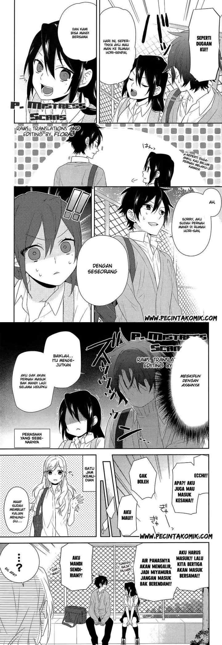 Horimiya chapter 30 halaman 13