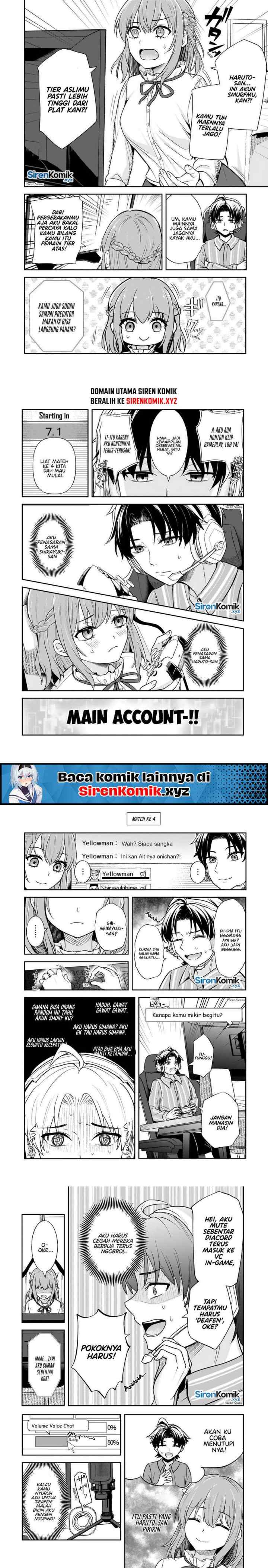 Aori-kei Game Haishinsha (Hatachi), Haishin no Kiri Wasure ni Yori Ii Hito Baresuru chapter 4 halaman 7