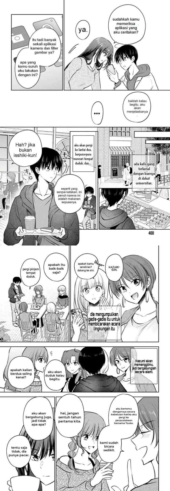 Kanojo ga Senpai ni NTR-reta node, Senpai no Kanojo wo NTR-masu chapter 9 halaman 6