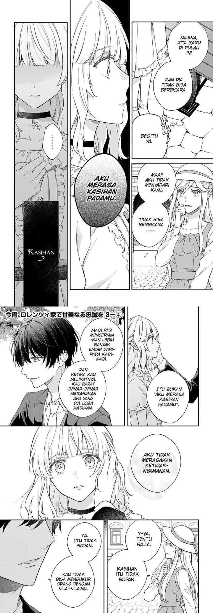 Koyoi, Lorenzi-ke de Kanbi naru Chuusei wo chapter 3 halaman 12