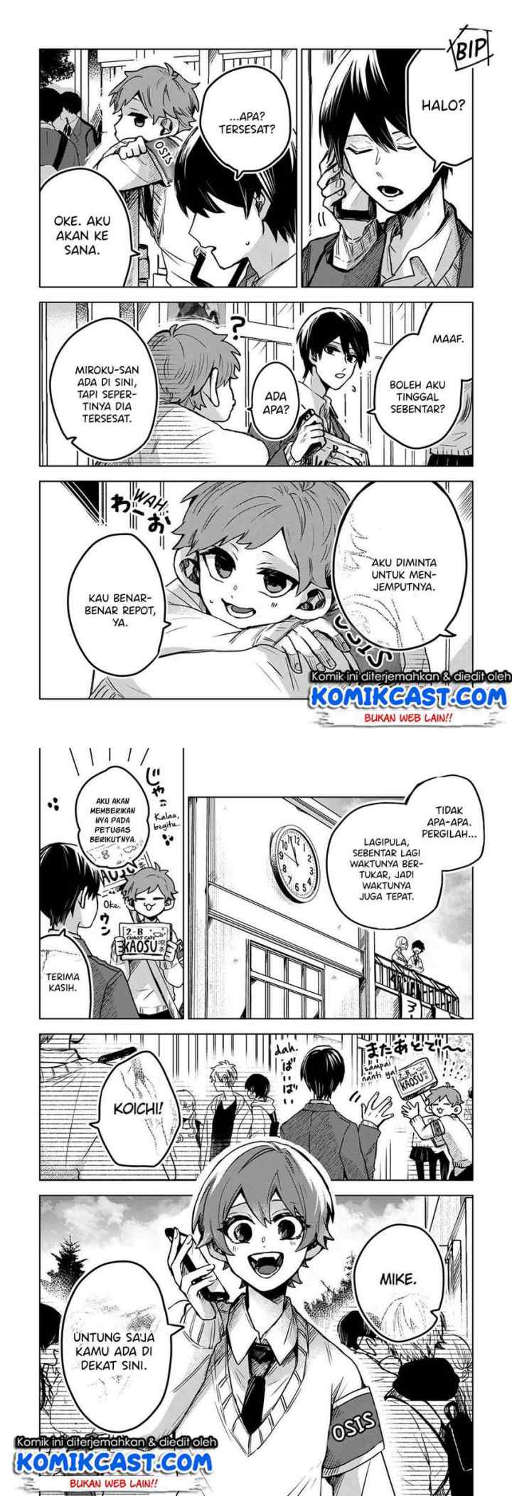 Kuchi ga Saketemo Kimi ni wa chapter 33 halaman 6
