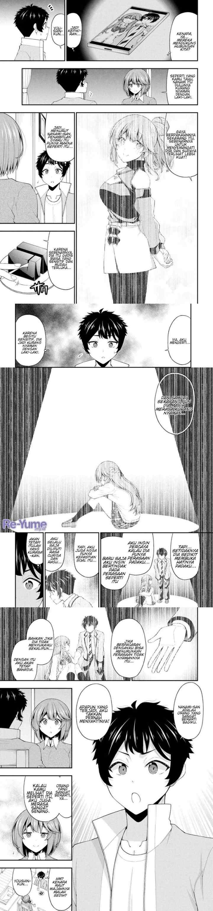 Inkya no Boku ni Batsu Game ni Kokuhaku Shitekita Hazu no Gyaru ga, Doumitemo Boku ni Betahore Desu chapter 25 halaman 14