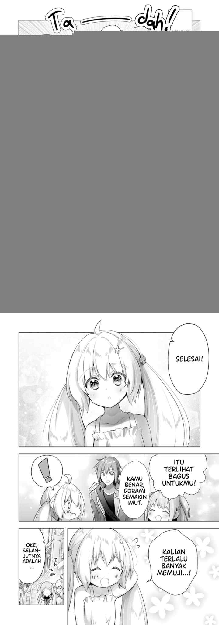 Uketsukejo ni Kokuhaku Shitakute Girudo ni Kayoitsumetara Eiyu ni Natteta chapter 10 halaman 8