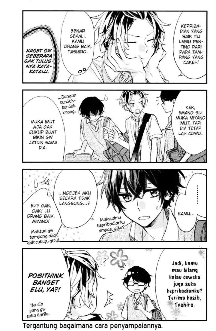Sasaki to Miyano chapter 17 halaman 9
