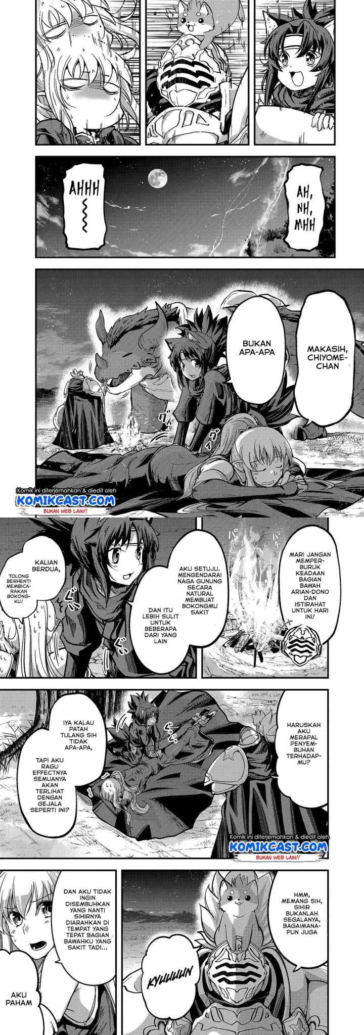 Gaikotsu Kishi-sama, Tadaima Isekai e Odekakechuu chapter 28 halaman 8