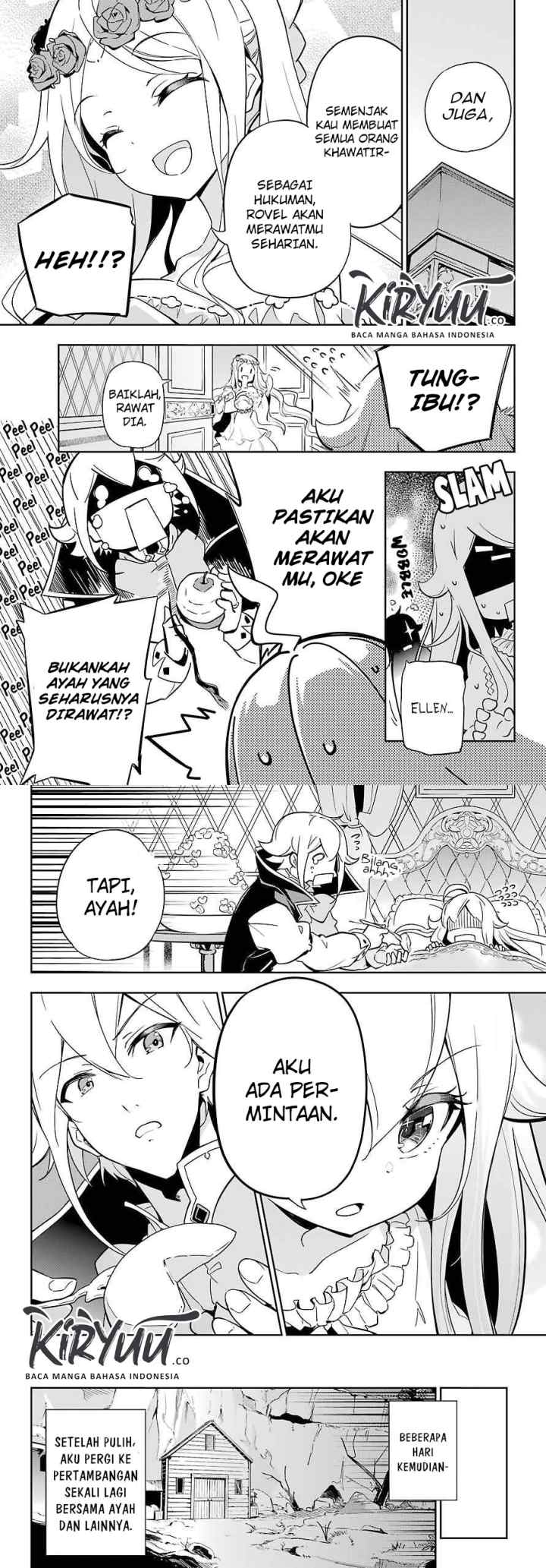 Chichi wa Eiyuu Haha wa Seirei Musume no Watashi wa Tenseisha chapter 22 halaman 10