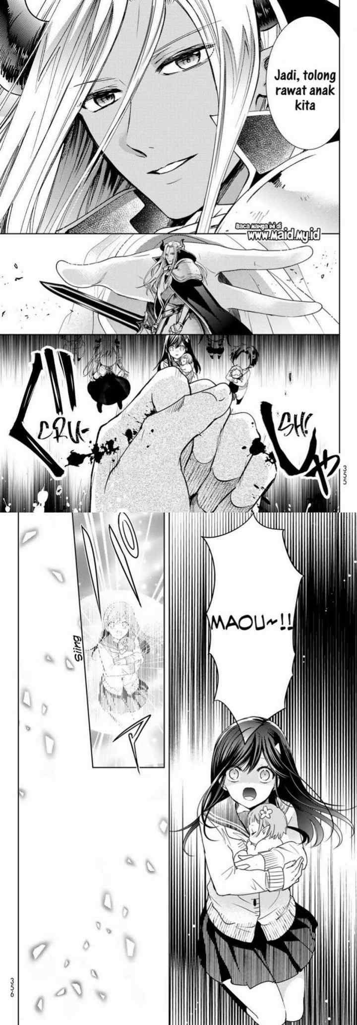 Isekai de Saikyo Mao no Kodomotachi no Mama ni Natchaimashita chapter 20.2 halaman 11