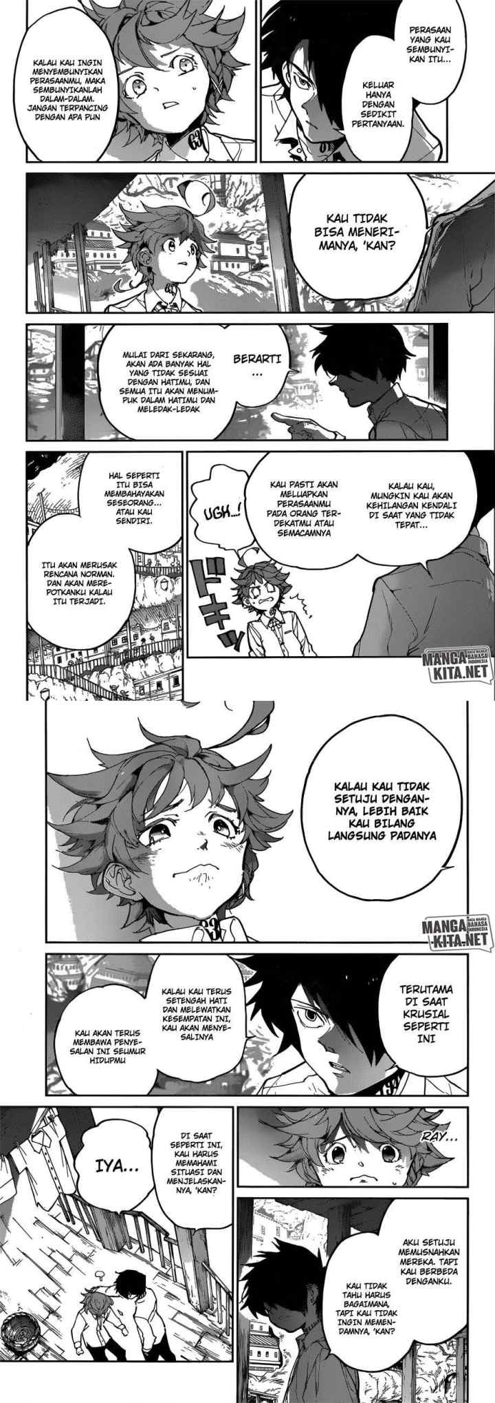 Yakusoku no Neverland chapter 123 halaman 4