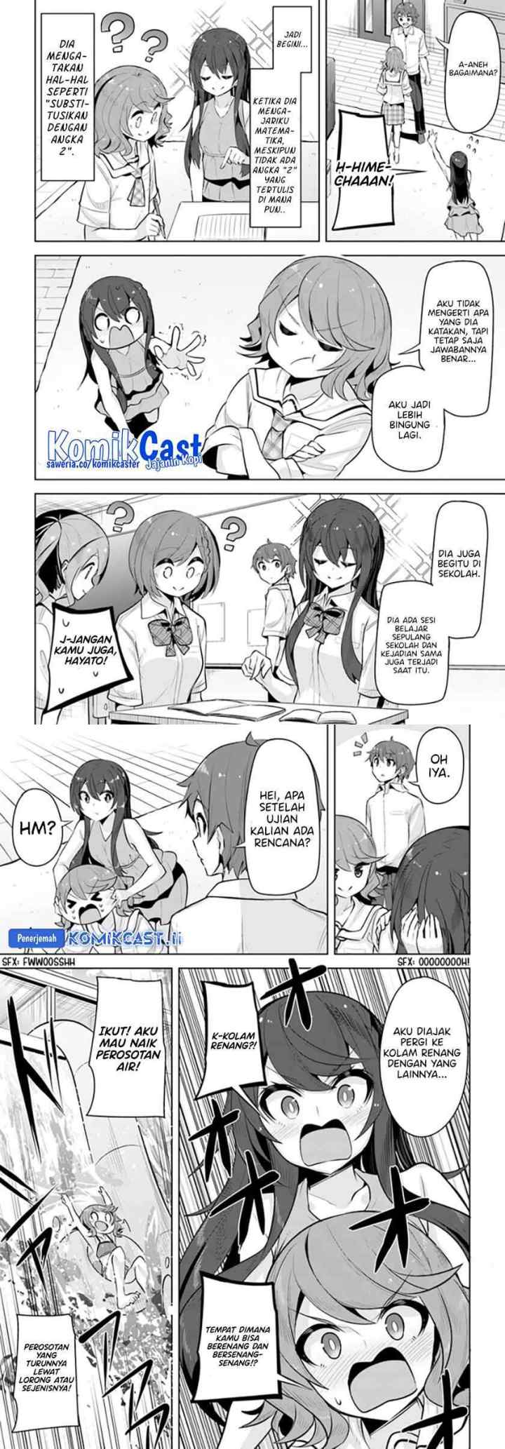 A Neat and Pretty Girl at My New School Is a Childhood Friend Who I Used To Play With Thinking She Was a Boy chapter 23 halaman 12