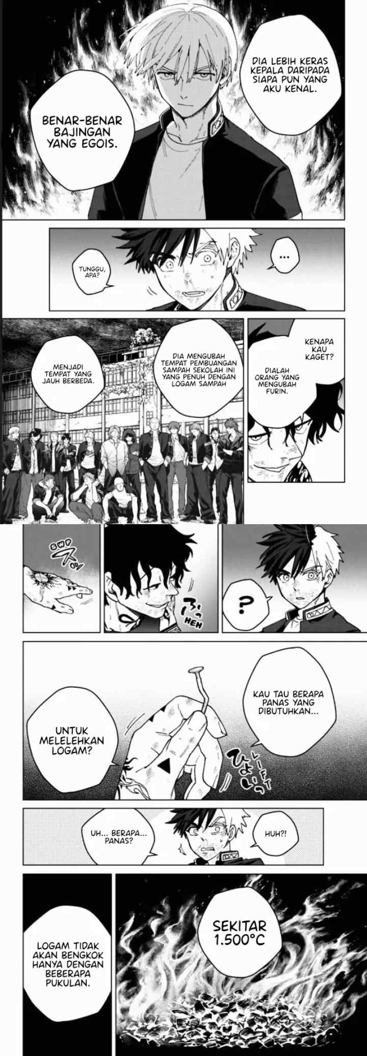 Wind Breaker (NII Satoru) chapter 153 halaman 8