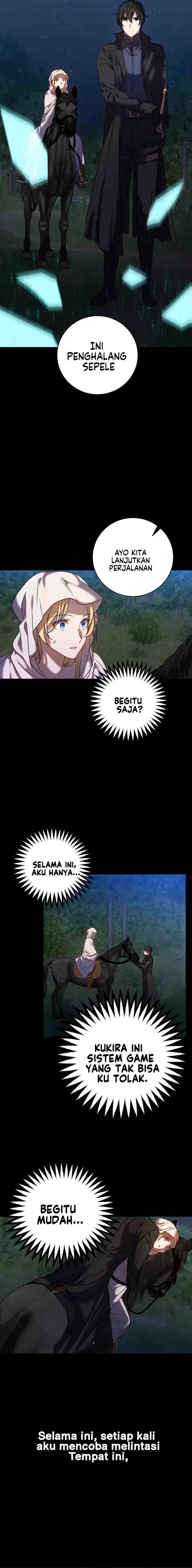 The Villain in the Horror Game Dreams of the Heroine Every Night chapter 3 halaman 13