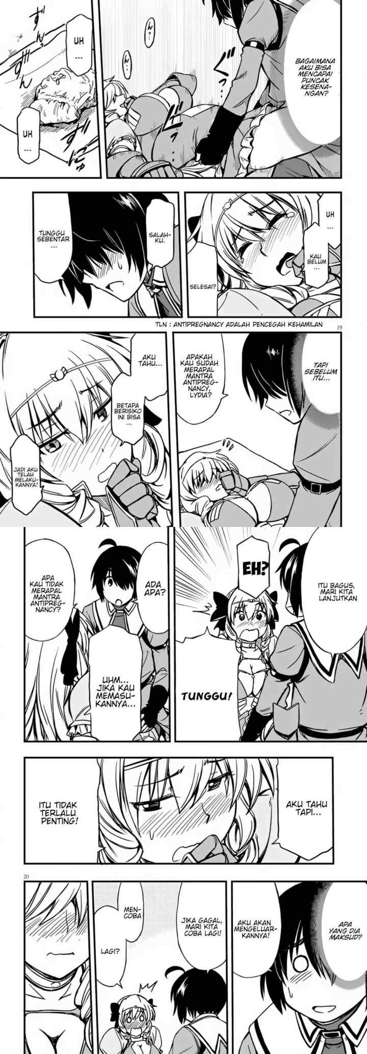 Hazure Akamadoushi ha Kenjyatime ni Musou suru chapter 6 halaman 10