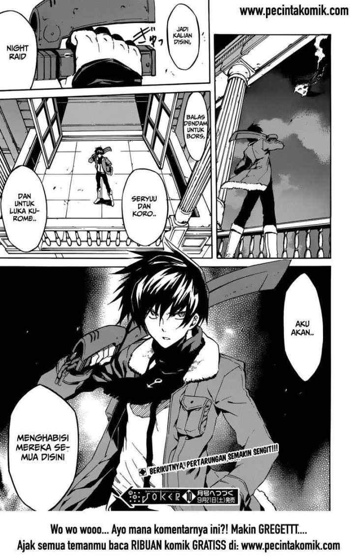 Akame ga Kill! chapter 41 halaman 19