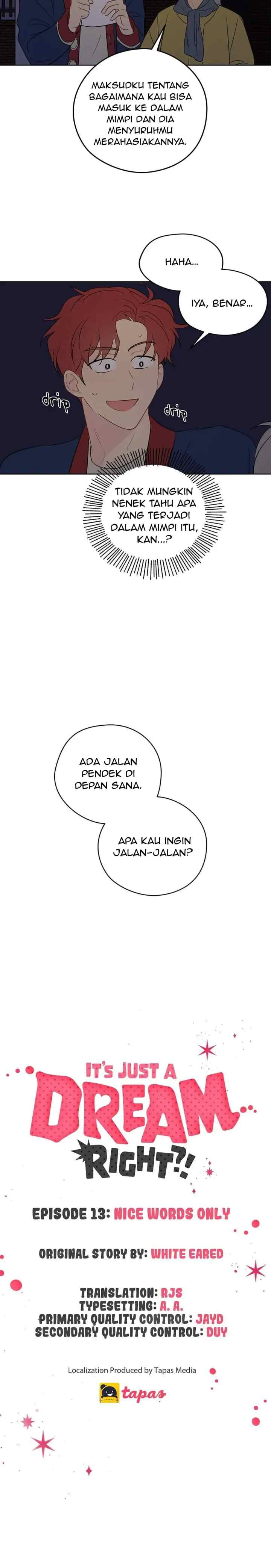 It's Just A Dream... Right?! chapter 13 halaman 4