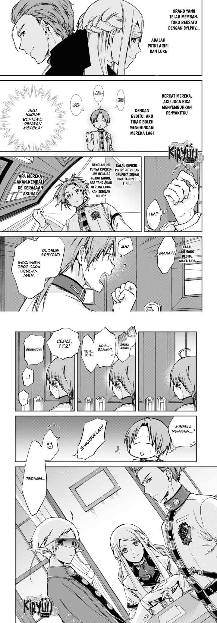 Mushoku Tensei: Isekai Ittara Honki Dasu chapter 77 halaman 6