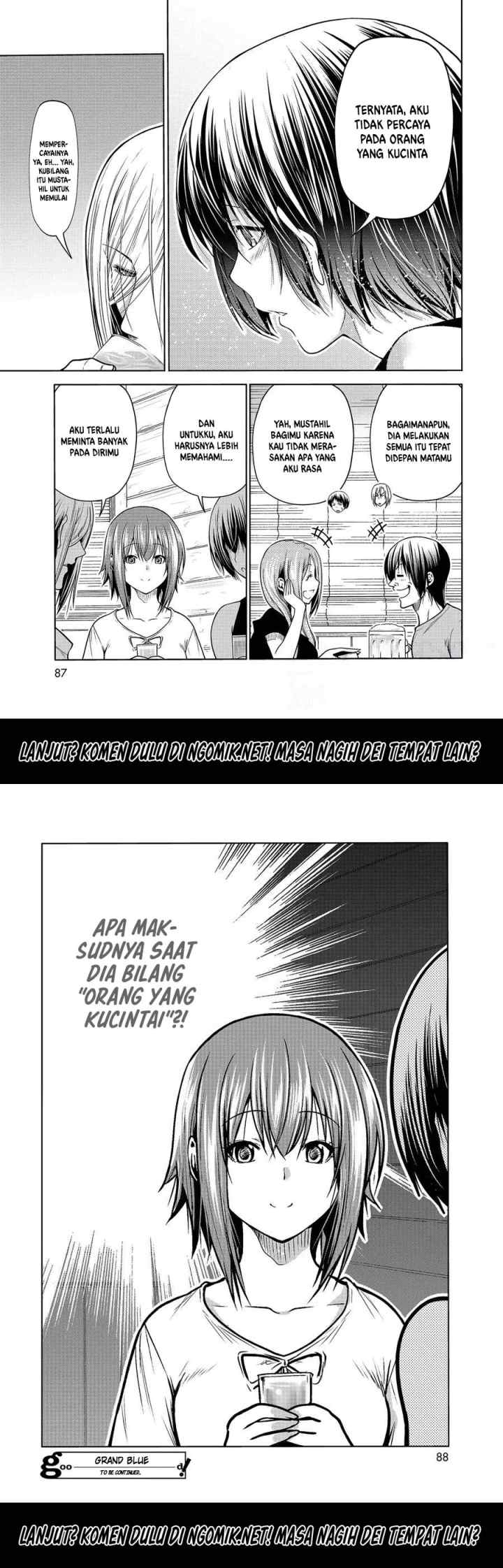 Grand Blue chapter 68.2 halaman 11