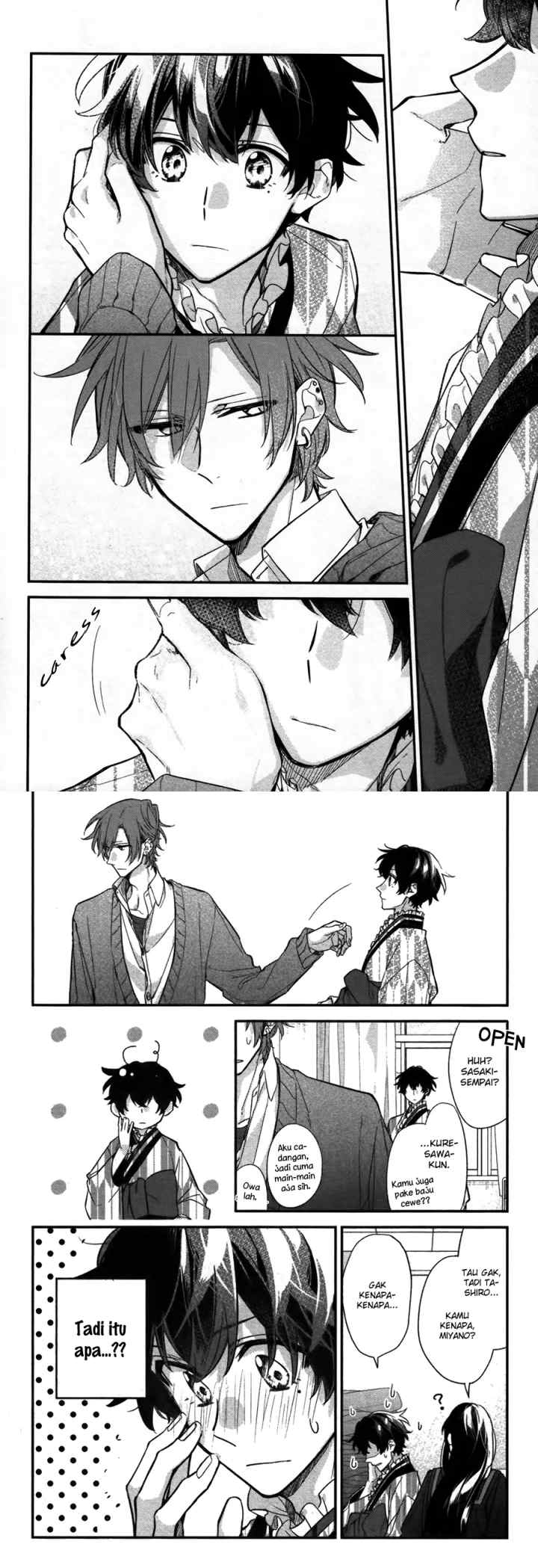 Sasaki to Miyano chapter 24 halaman 5