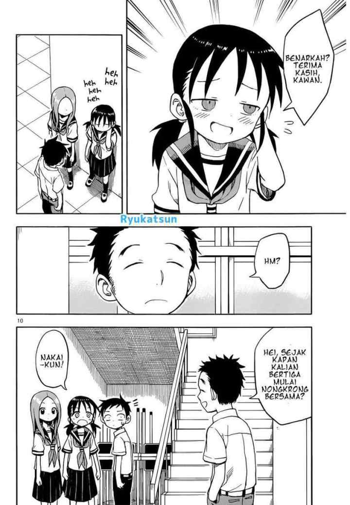 Karakai Jouzu no Takagi-san chapter 93 halaman 12