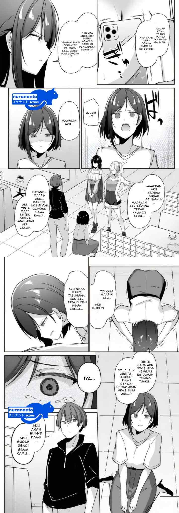 Madogiwa henshuu to baka ni sareta ore ga, futago JK to doukyo suru koto ni natta chapter 4.2 halaman 9