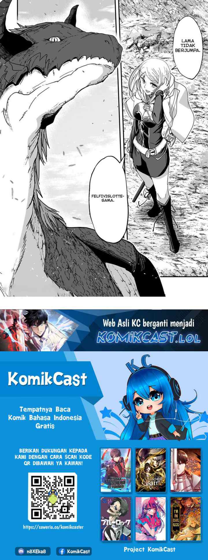 Gaikotsu Kishi-sama, Tadaima Isekai e Odekakechuu chapter 60 halaman 15