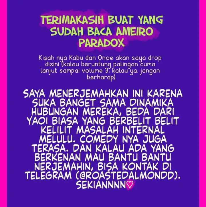 Ameiro Paradox chapter 10.6 halaman 6