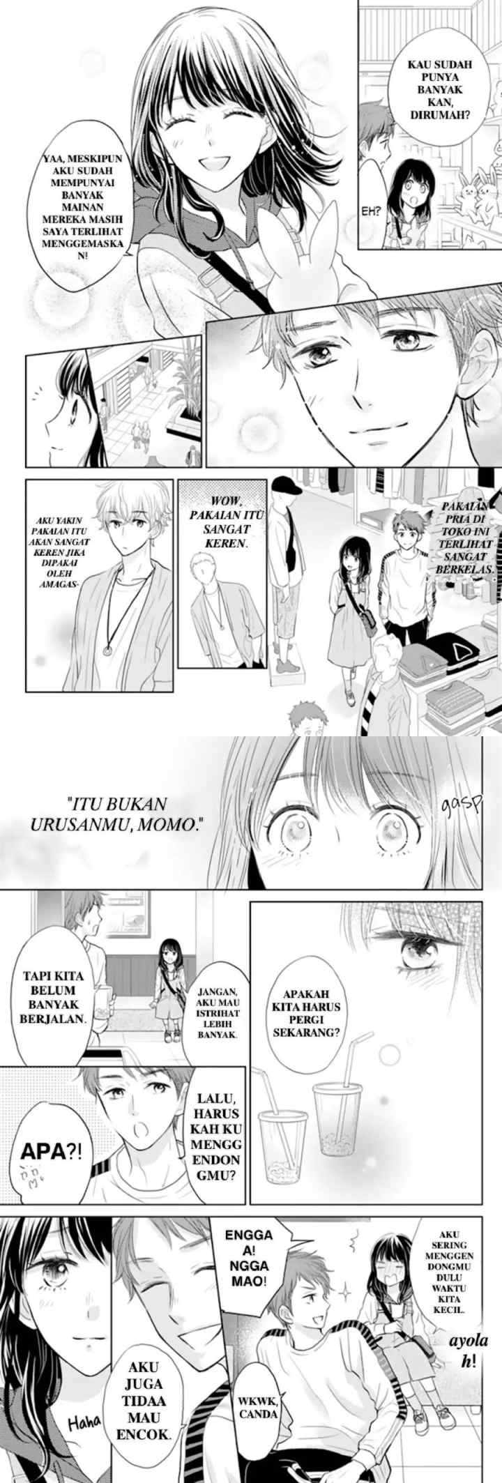 Amagase-kun wa Amayaka Shite Kurenai chapter 3 halaman 10