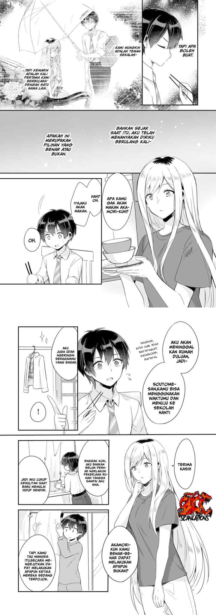 Class no Bocchi Gal wo Omochikaeri Shite Seisokei Bijin ni Shite Yatta Hanashi chapter 2 halaman 6