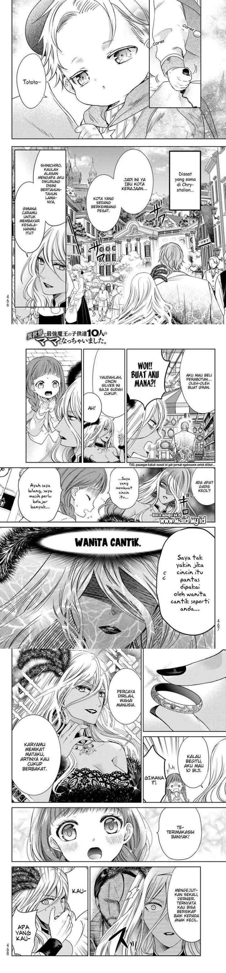 Isekai de Saikyo Mao no Kodomotachi no Mama ni Natchaimashita chapter 31 halaman 6