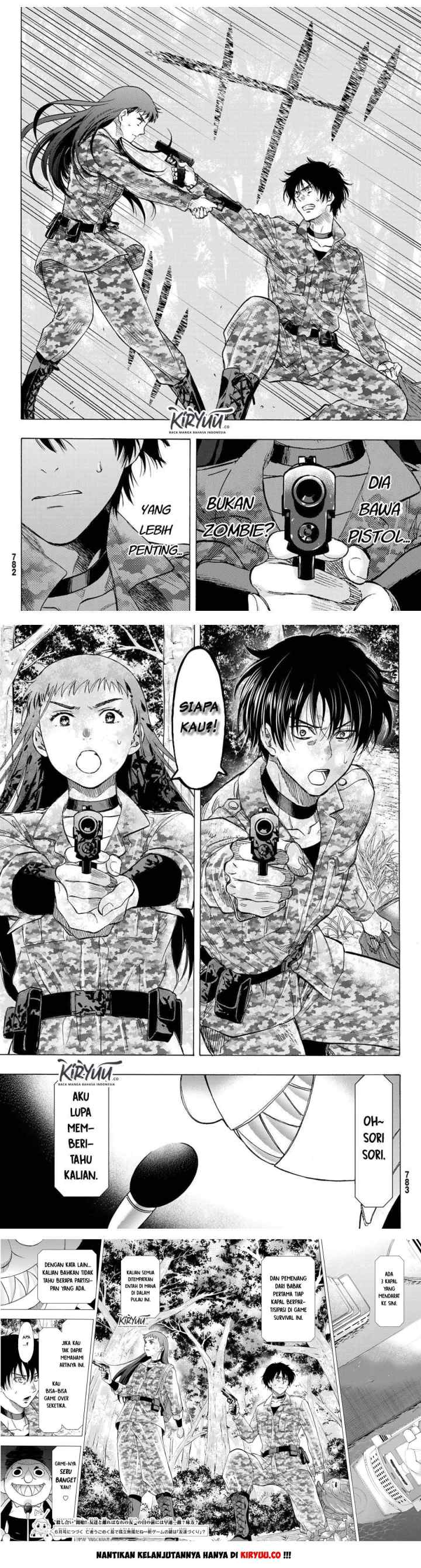 Tomodachi Game chapter 67 halaman 13