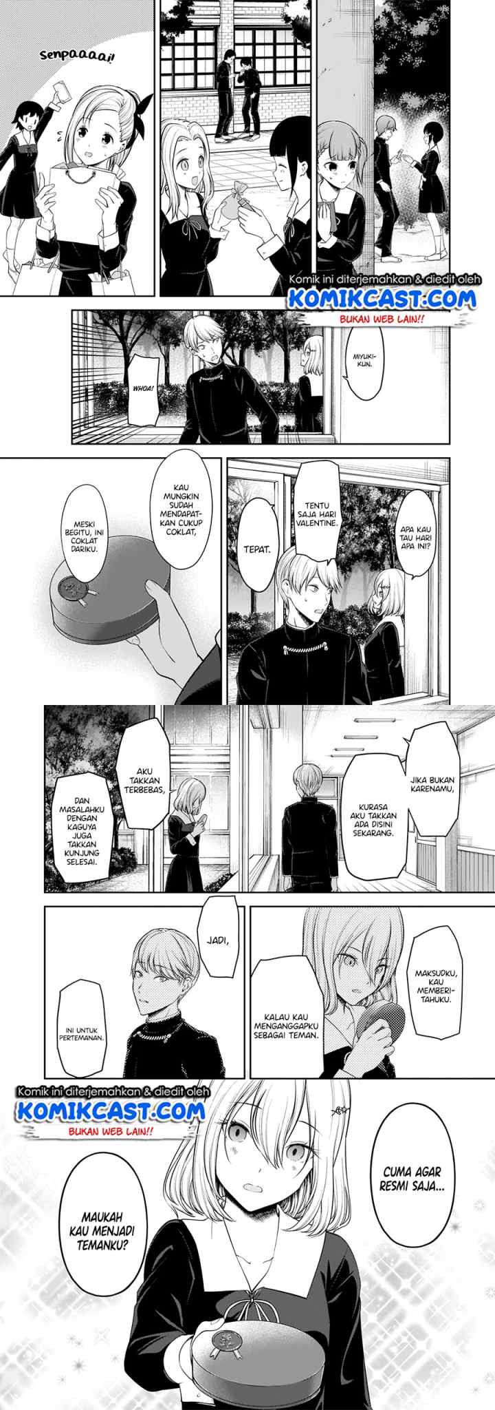 Kaguya-sama wa Kokurasetai: Tensai-tachi no Renai Zunousen chapter 195 halaman 8