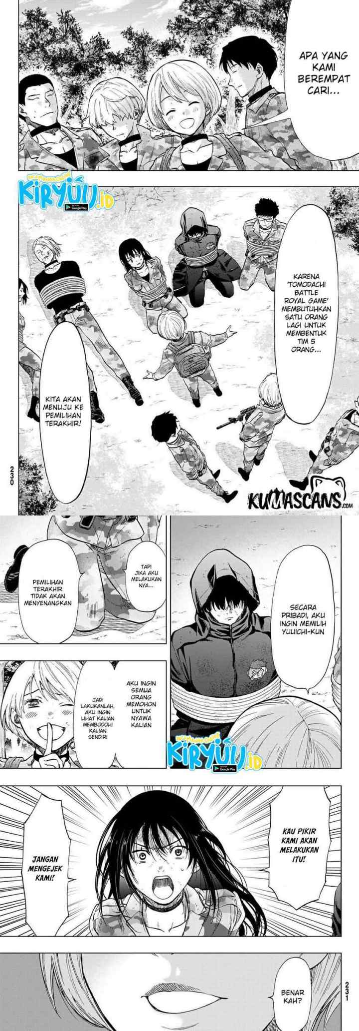 Tomodachi Game chapter 86 halaman 10