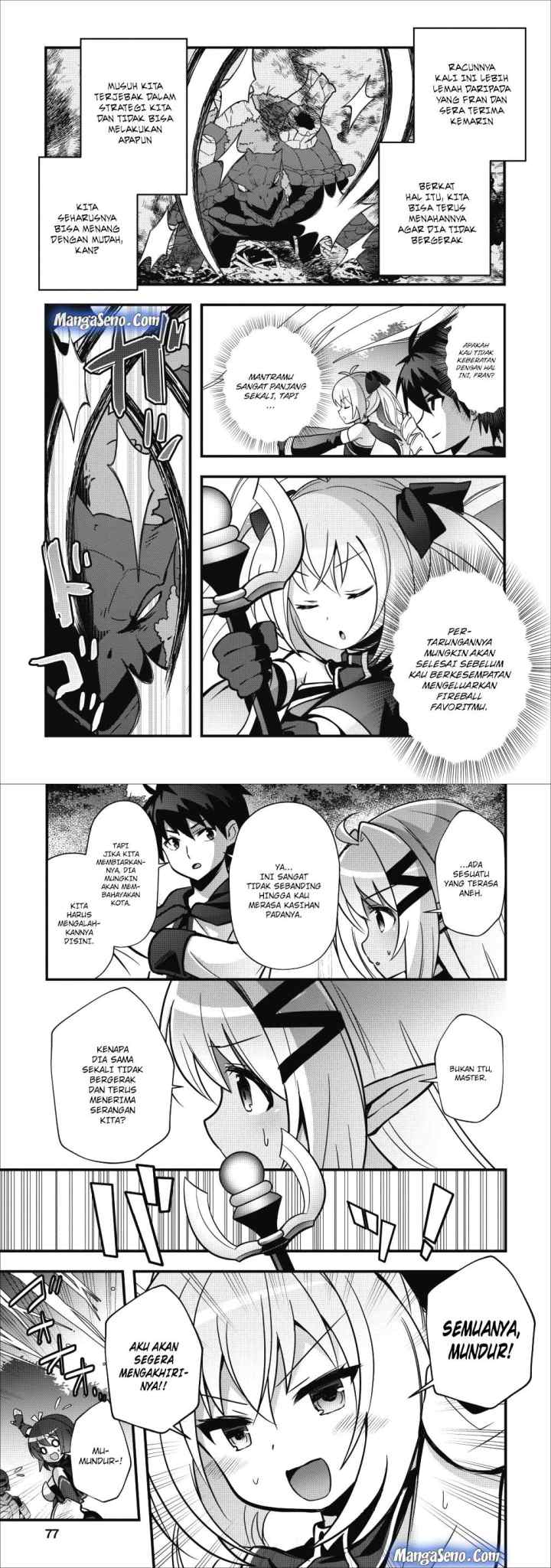 Isekai no Meikyuu Toshi de Chiyu Mahoutsukai Yattemasu chapter 8 halaman 8