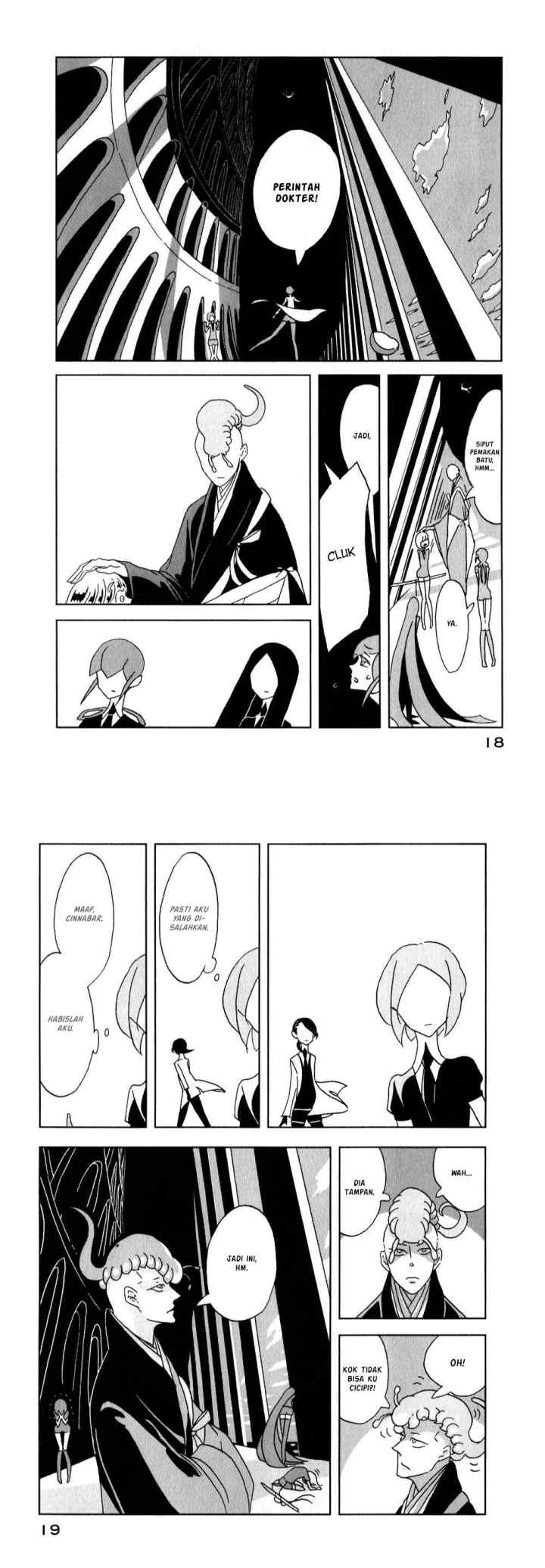 Houseki no Kuni chapter 7 halaman 10