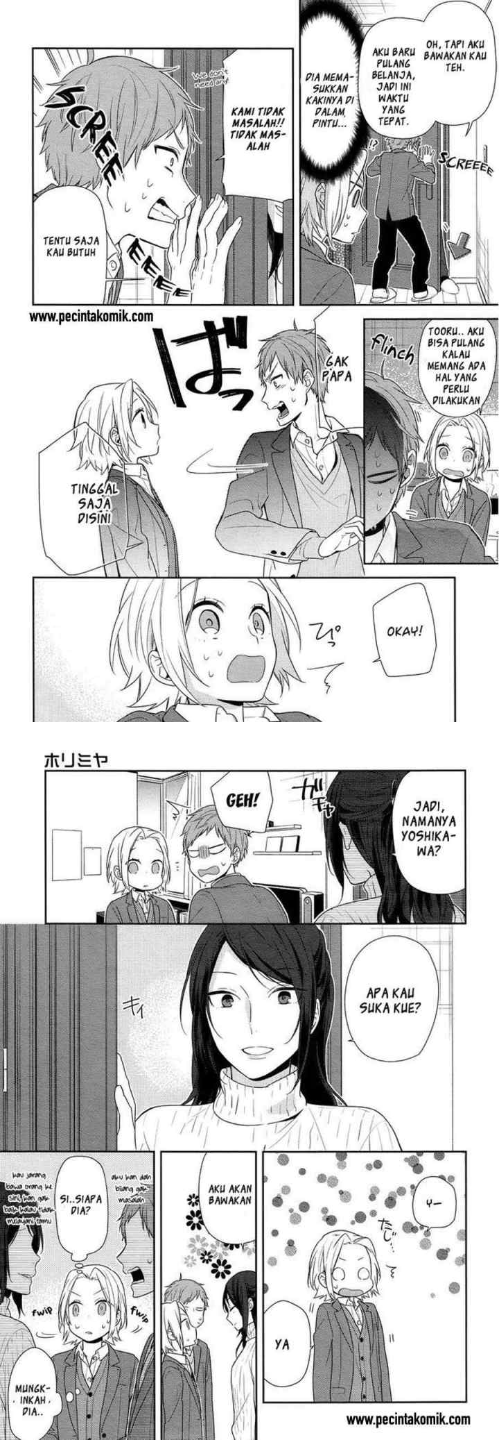 Horimiya chapter 73 halaman 8