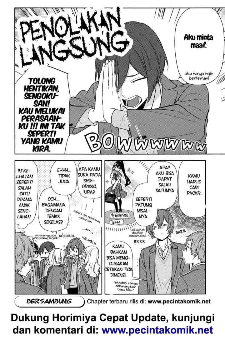 Horimiya chapter 93 halaman 17