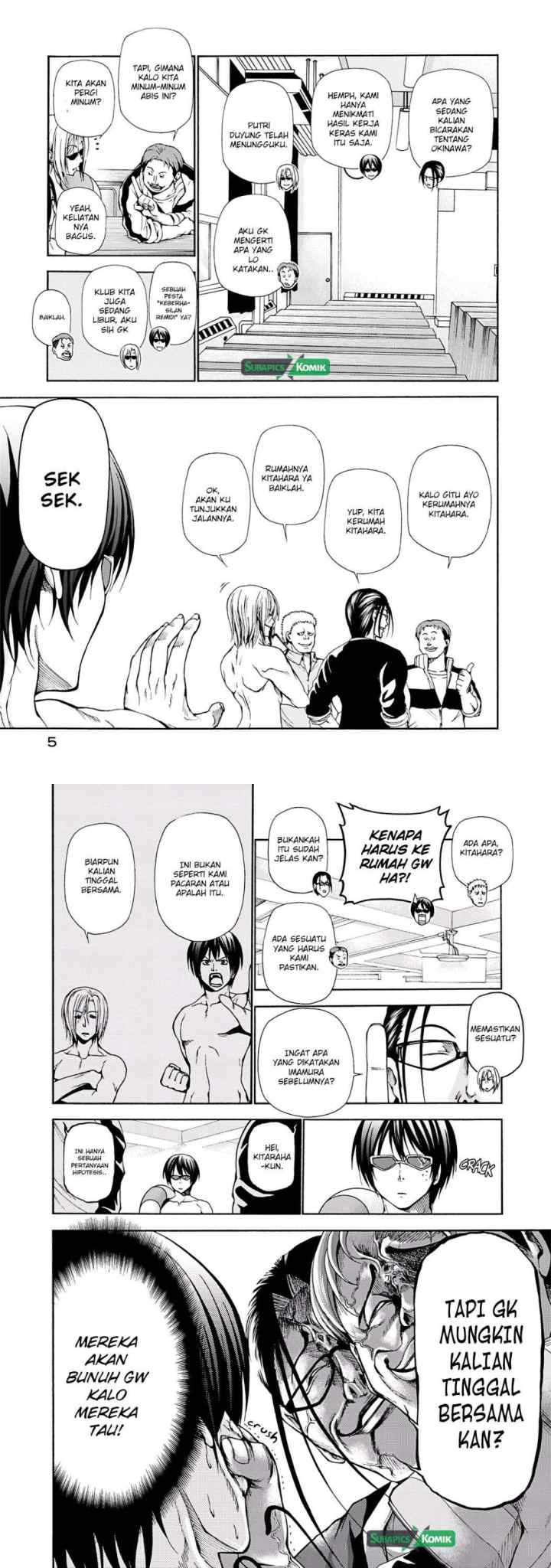 Grand Blue chapter 13 halaman 4