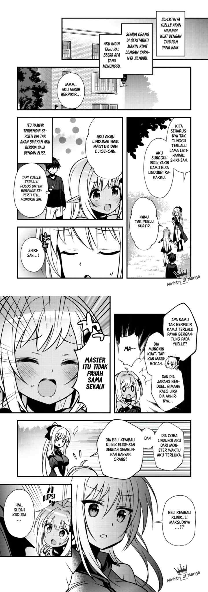 Isekai no Meikyuu Toshi de Chiyu Mahoutsukai Yattemasu chapter 14 halaman 9