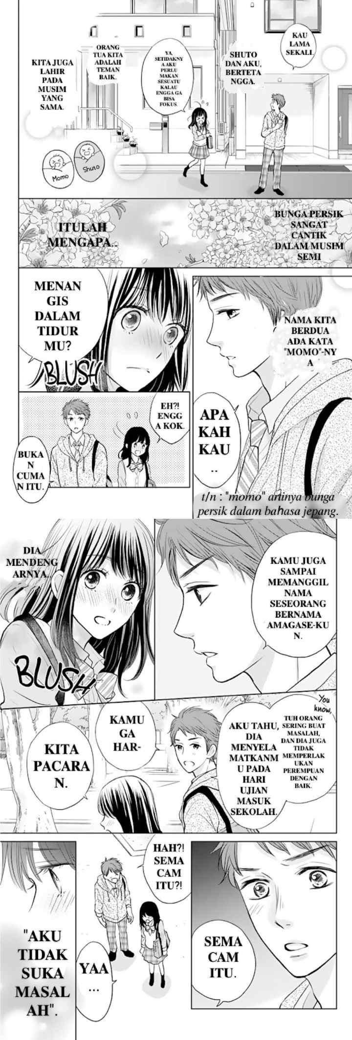 Amagase-kun wa Amayaka Shite Kurenai chapter 2 halaman 4