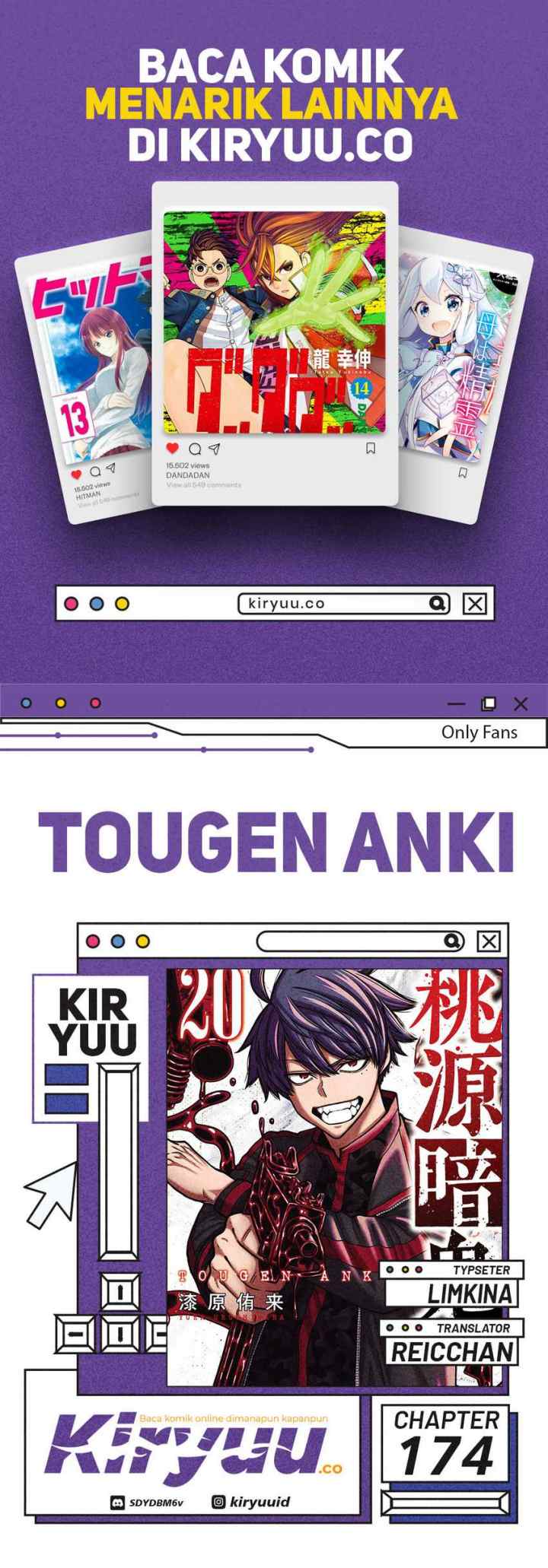Tougen Anki chapter 174 halaman 10