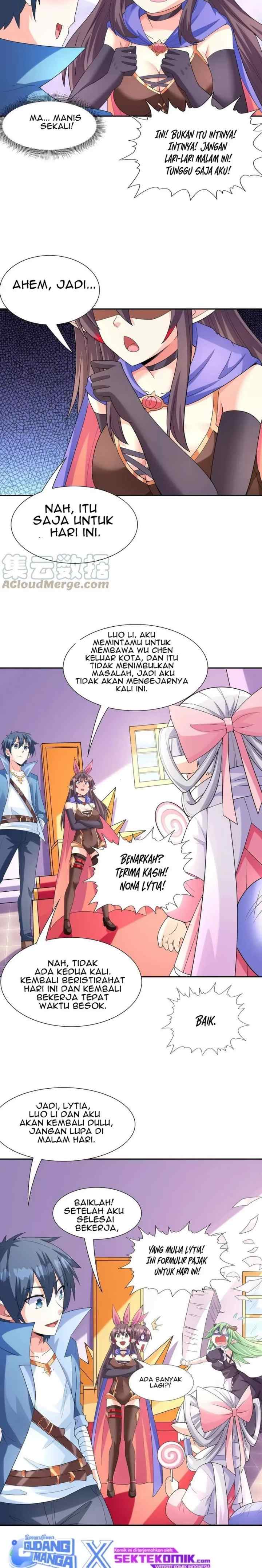 My Harem Is Entirely Female Demon Villains chapter 38 halaman 14