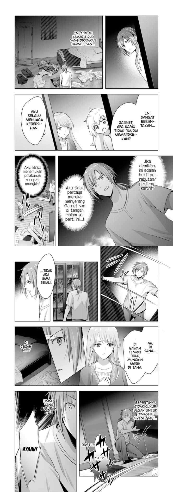 Uketsukejo ni Kokuhaku Shitakute Girudo ni Kayoitsumetara Eiyu ni Natteta chapter 8 halaman 8