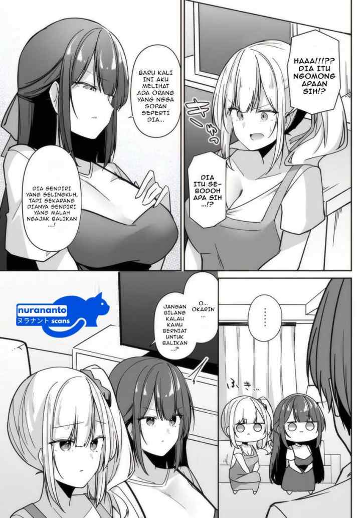 Madogiwa henshuu to baka ni sareta ore ga, futago JK to doukyo suru koto ni natta chapter 4.1 halaman 4