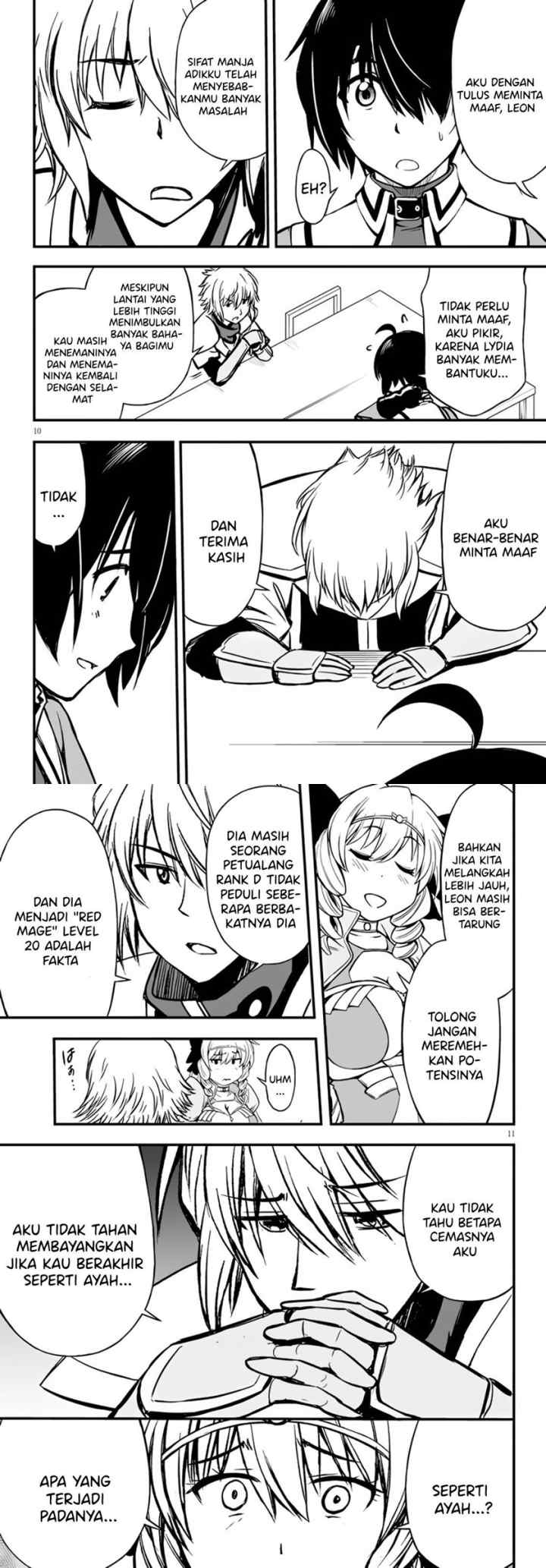 Hazure Akamadoushi ha Kenjyatime ni Musou suru chapter 11 halaman 6