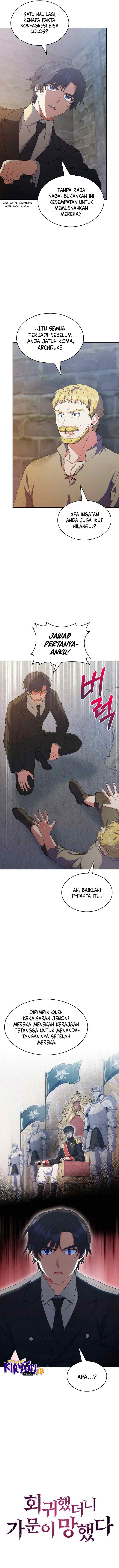 I Regressed to My Ruined Family chapter 19 halaman 16