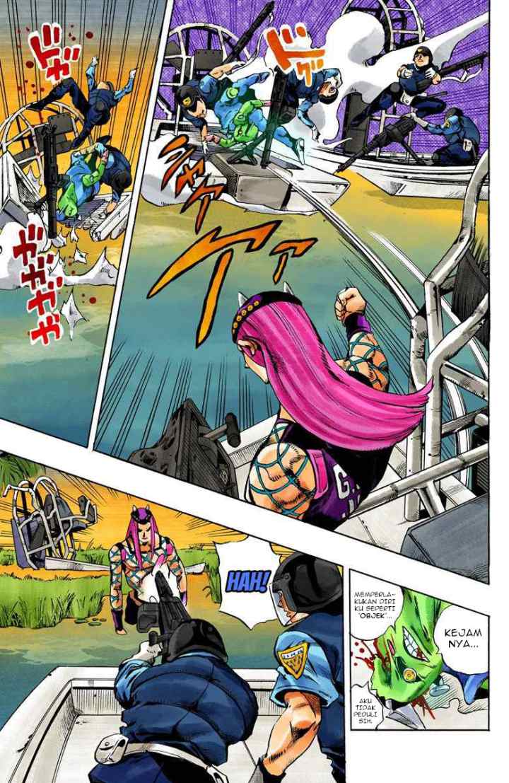 JoJo no Kimyou na Bouken - Stone Ocean chapter 81 halaman 6