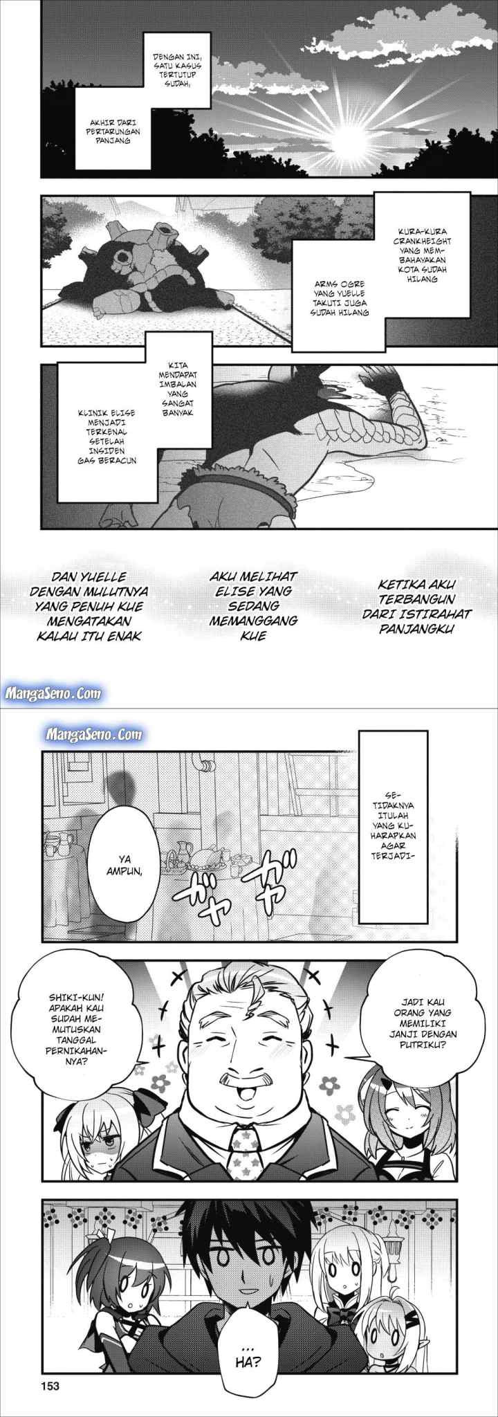 Isekai no Meikyuu Toshi de Chiyu Mahoutsukai Yattemasu chapter 10 halaman 19