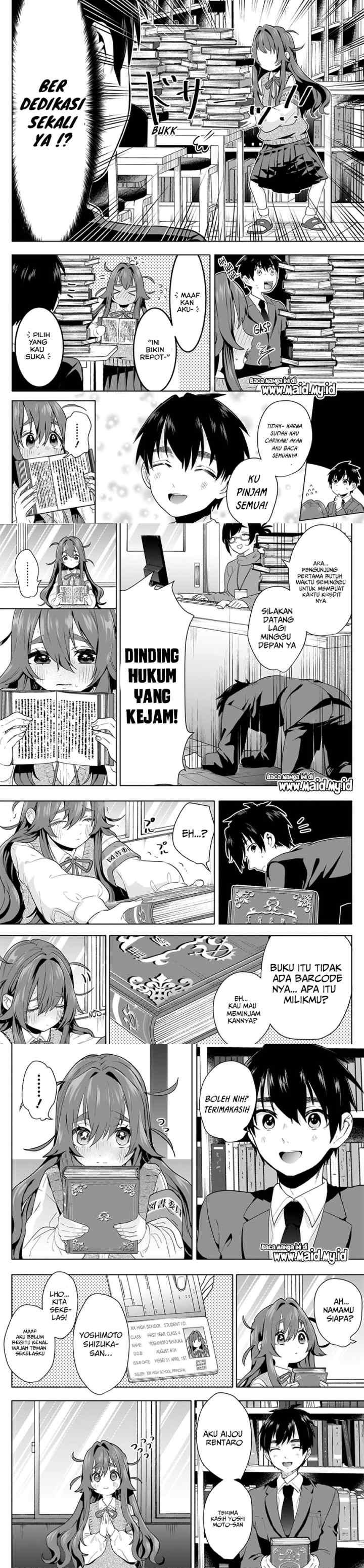 Kimi no Koto ga Dai Dai Dai Dai Daisuki na 100-ri no Kanojo chapter 3 halaman 6