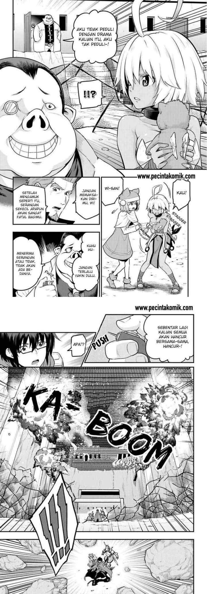 Konjiki no Moji Tsukai: Yuusha Yonin ni Makikomareta Unique Cheat chapter 15 halaman 4