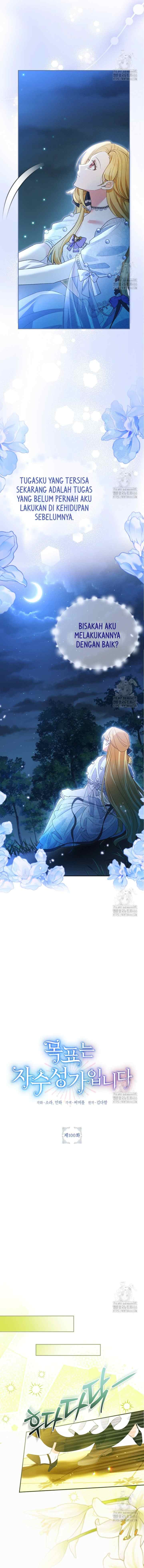 The Goal is to be Self-made Lady chapter 100 halaman 8